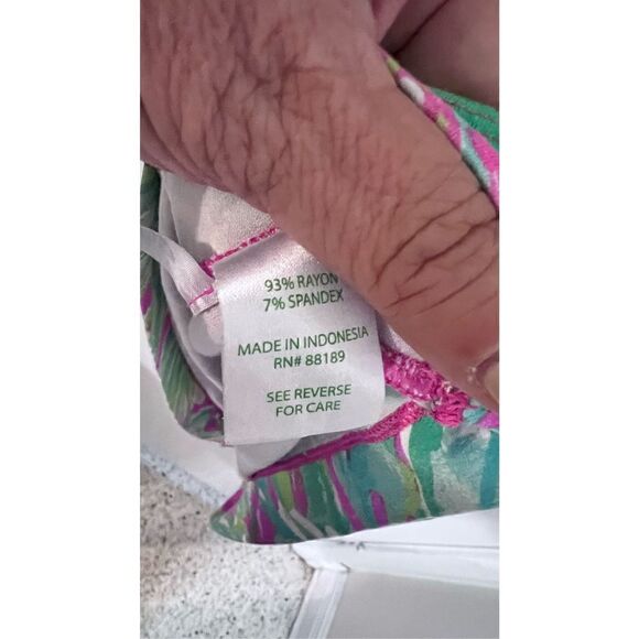 LILLY PULITZER GIRLS 3/4 SLEEVE DRESS GIRLS SIZE 12-14 - Picture 10 of 10